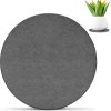 Plant Saucer - Quick Drying Diatomaceous Earth Stone Plant Trays, Super Absorbent Durable Flower Pot Saucers for Indoor & Outdoor Use – Keep Your Counters and Floors Clean and Dry(12 Inch, Grey)